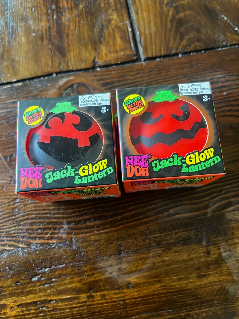 Halloween NeeDOH Jack-Gloe Lantern- set of 2!
